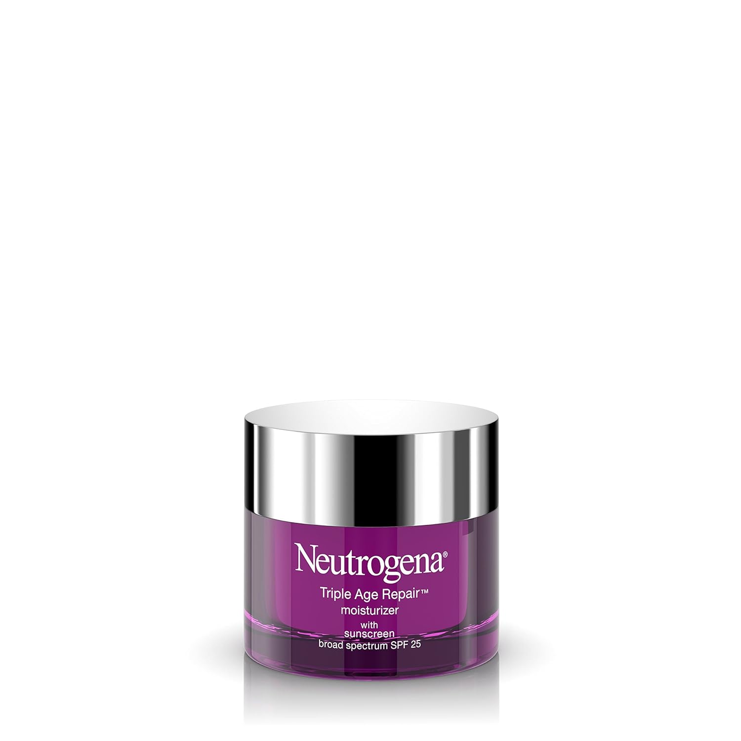 Neutrogena Triple Age Repair Anti-Aging Daily Facial Moisturizer with SPF 25 Sunscreen & Vitamin C, Firming Face & Neck Cream for Dark Spots with Glycerin & Shea Butter, 1.7 Ounce - Image 4